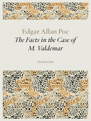 cover image of The Facts in the Case of M. Valdemar